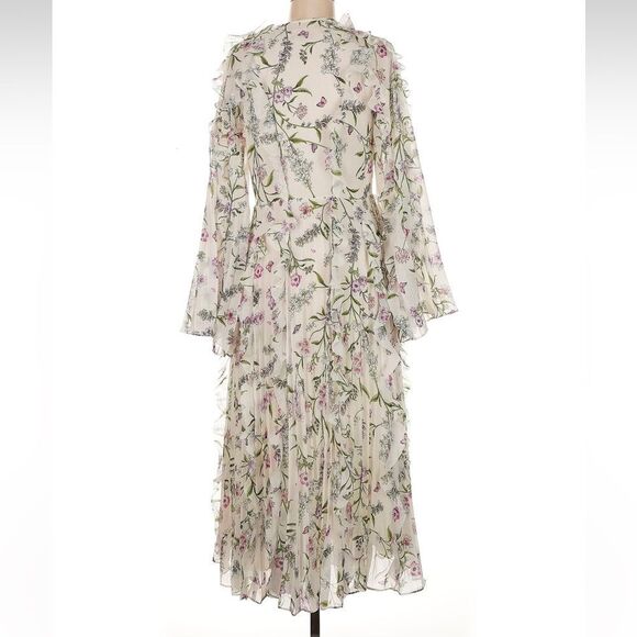 NWT Gianbattista Valli x H&M patterned dress size 8 - Picture 10 of 12